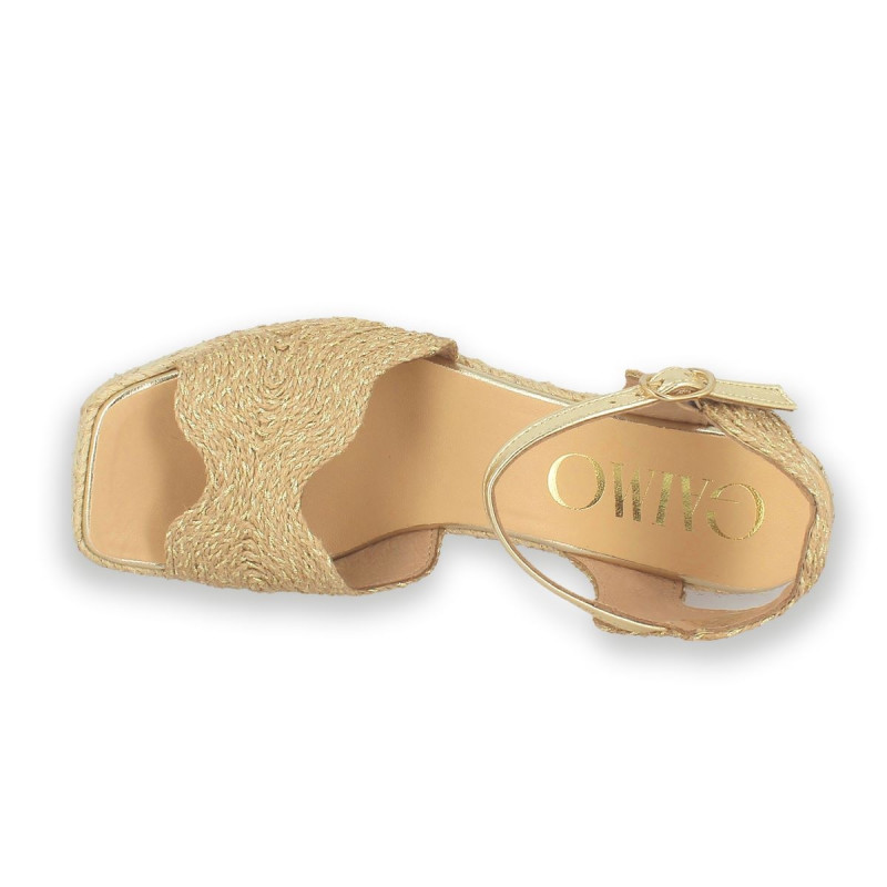 CORDELA PLATINO/NATURAL CANNES YUTE NAT/GO