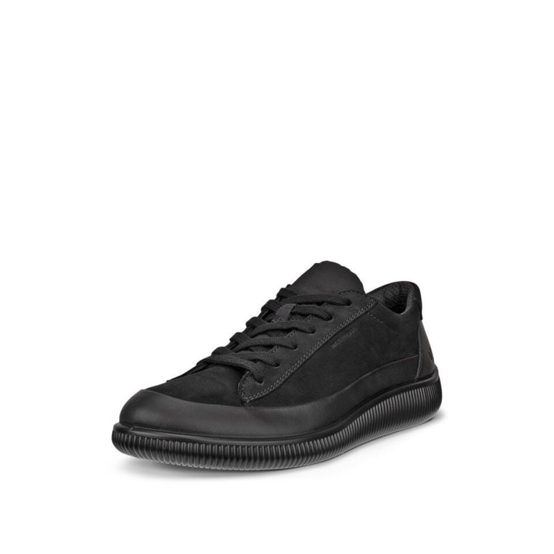 ECCO SOFT ZERO W  WP SHOE BLACK BLACK