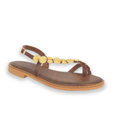 DOBLE ESCLAVA MONEDAS BROWN