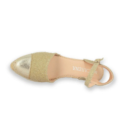 PUNTA TALON BEIG PLATINO