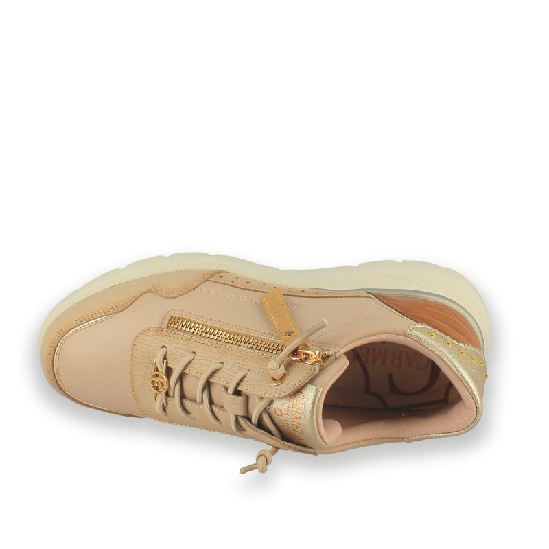 ZAPATO SRA PIEL BEIGE