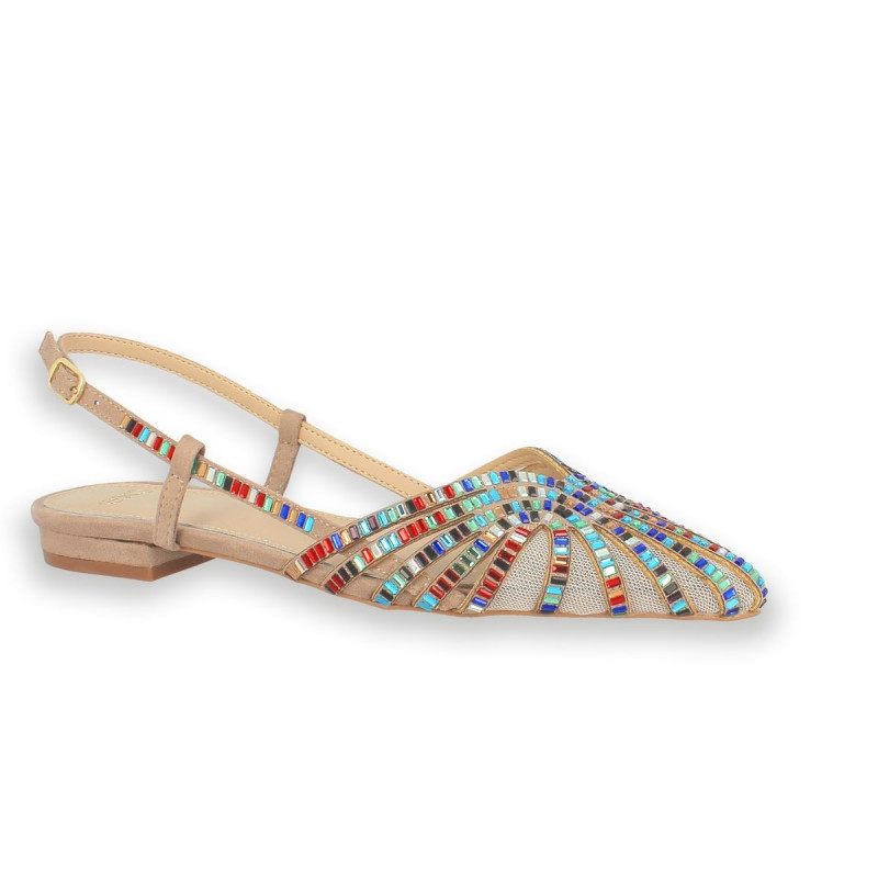 SANDALIA TAUPE MULTI