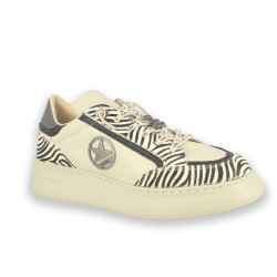 ZEBRA-NATURE OFF WHITE